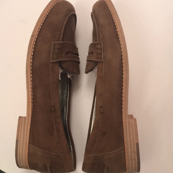 Tods Brown Suede Penny Loafers - Picture 4 of 8
